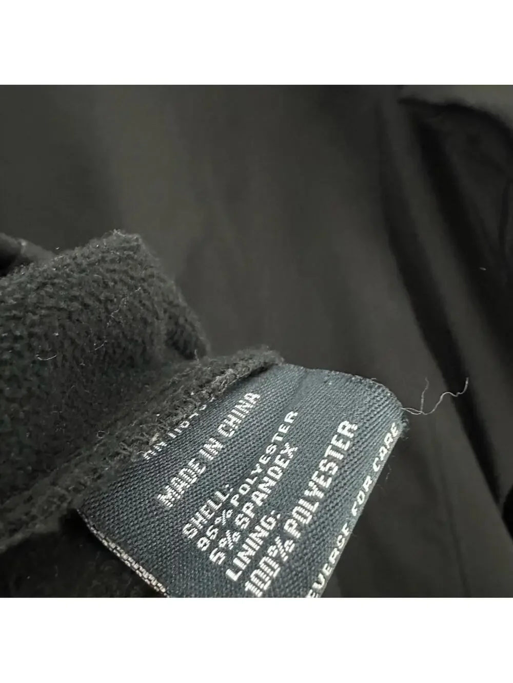 Lyft 1K Rides Men's Softshell Jacket Fleece Lined Black Size L